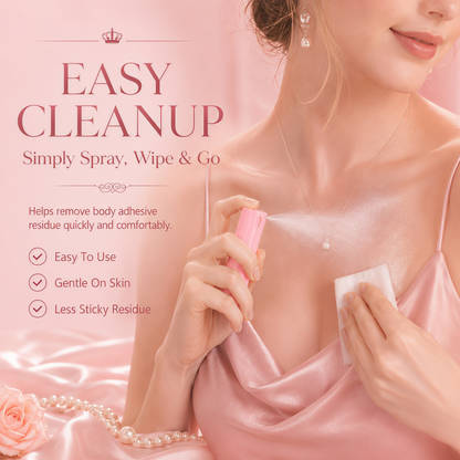 Liquid Body Adhesive for Clothes- Clothing Glue That Holds All Day - Sweat and Dance Proof, Fast Drying - 20ml